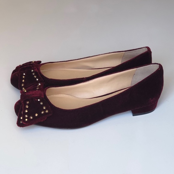 Vince Camuto Velvet Ballerina Flats NWOB - Picture 5 of 8